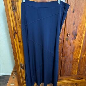 Chic Navy Maxi Skirt for Women